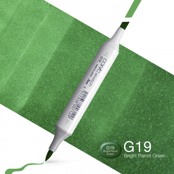 Copic Sketch G19 - Bright Parrot Green