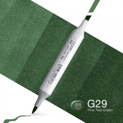 Copic Sketch G29 - Pine Tree Green