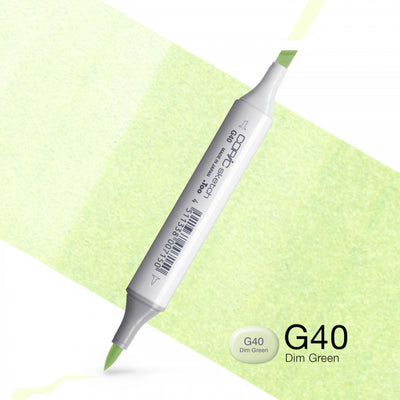 Copic Sketch G40 - Dim Green