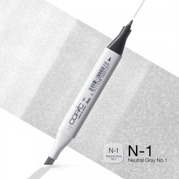 Copic Classic N1 - Neutral Gray No. 1