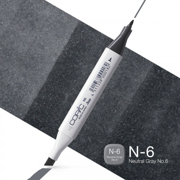 Copic Classic N6 - Neutral Gray No. 6