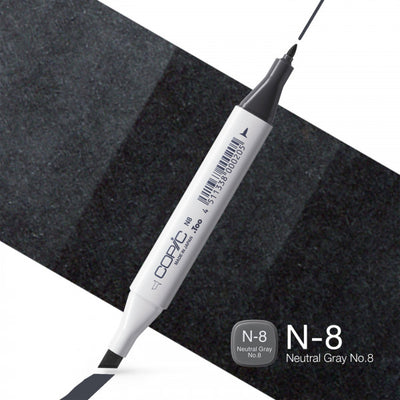 Copic Classic N8 - Neutral Gray No. 8