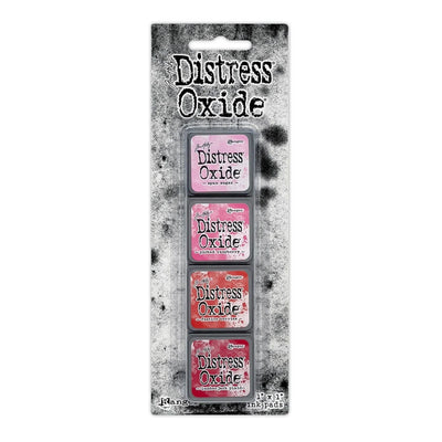 Distress Oxide - Mini sæt 1 Lyserød/rød