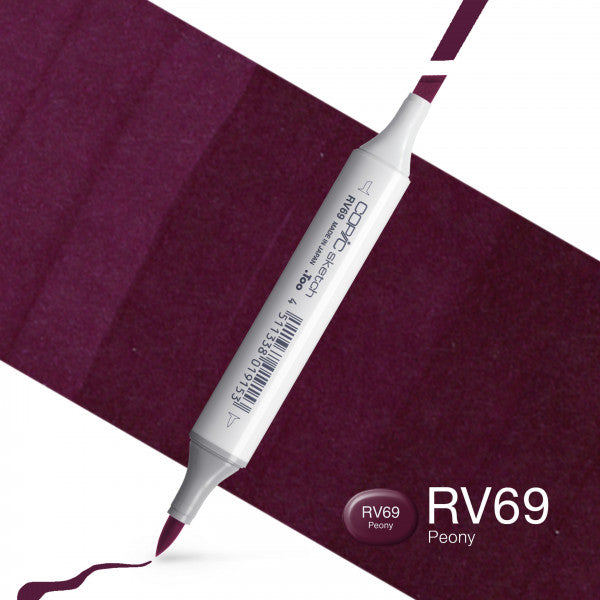 Copic Sketch RV69 - Peony