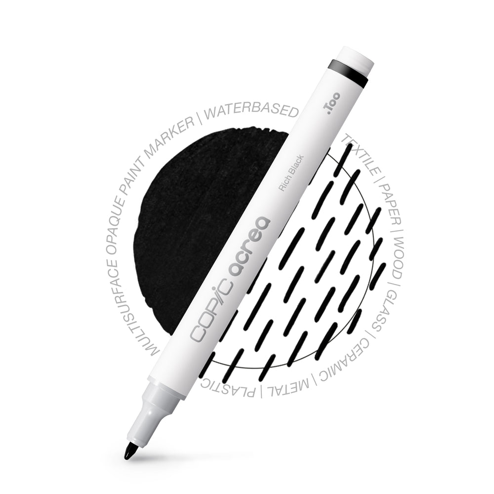 Copic Acrea - Rich Black