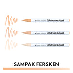 Watercolor brush - Fersken sampak