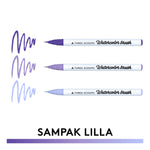 Watercolor brush - Lilla sampak