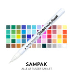 Three Scoops Watercolor brushes - SAMPAK