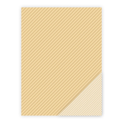 Smagen af Cafelatte - Diagonale Striber