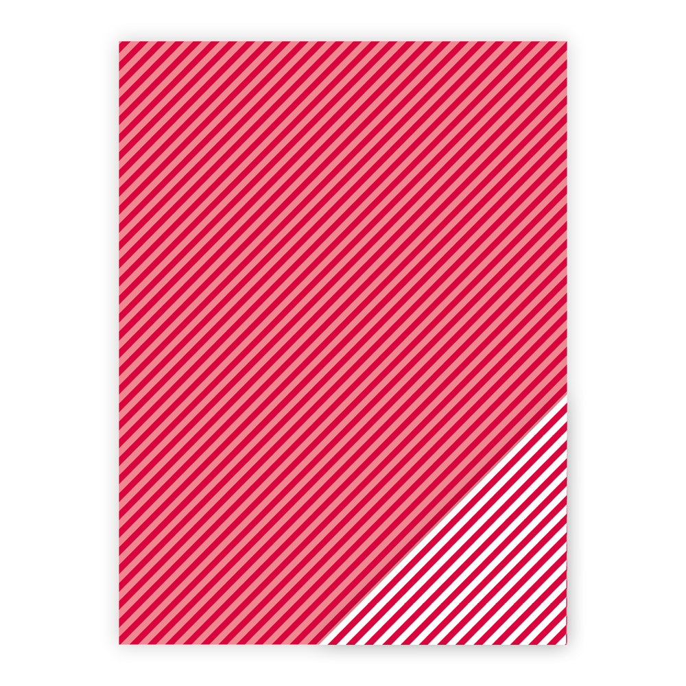 Smagen af hindbær - Diagonale striber