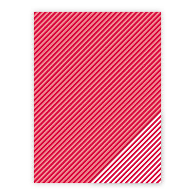 Smagen af hindbær - Diagonale striber