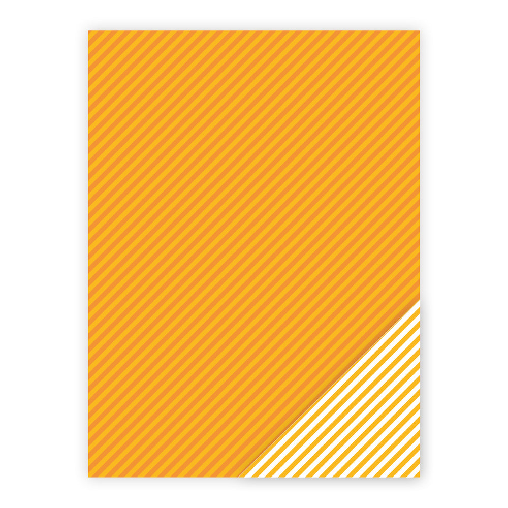 Smagen af appelsin - Diagonale striber