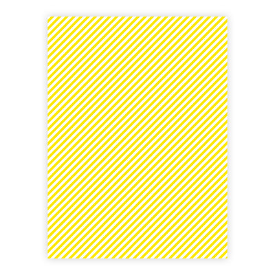 Smagen af citron - Diagonale striber