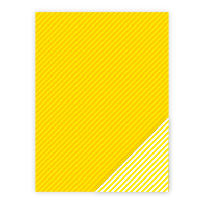 Smagen af citron - Diagonale striber