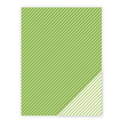 Smagen af lime - Diagonale striber