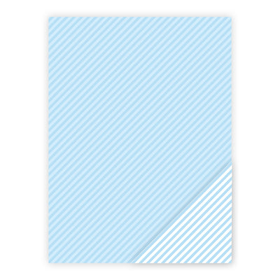 Smagen af blue boblegum - Diagonale striber