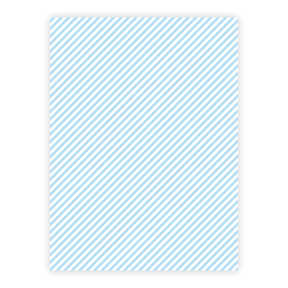 Smagen af blue boblegum - Diagonale striber