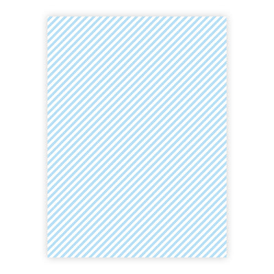 Smagen af blue boblegum - Diagonale striber