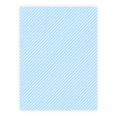 Smagen af blue boblegum - Diagonale striber