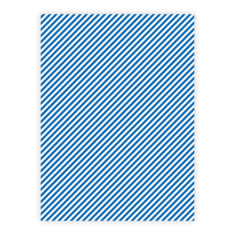 Smagen af blåbær - Diagonale striber