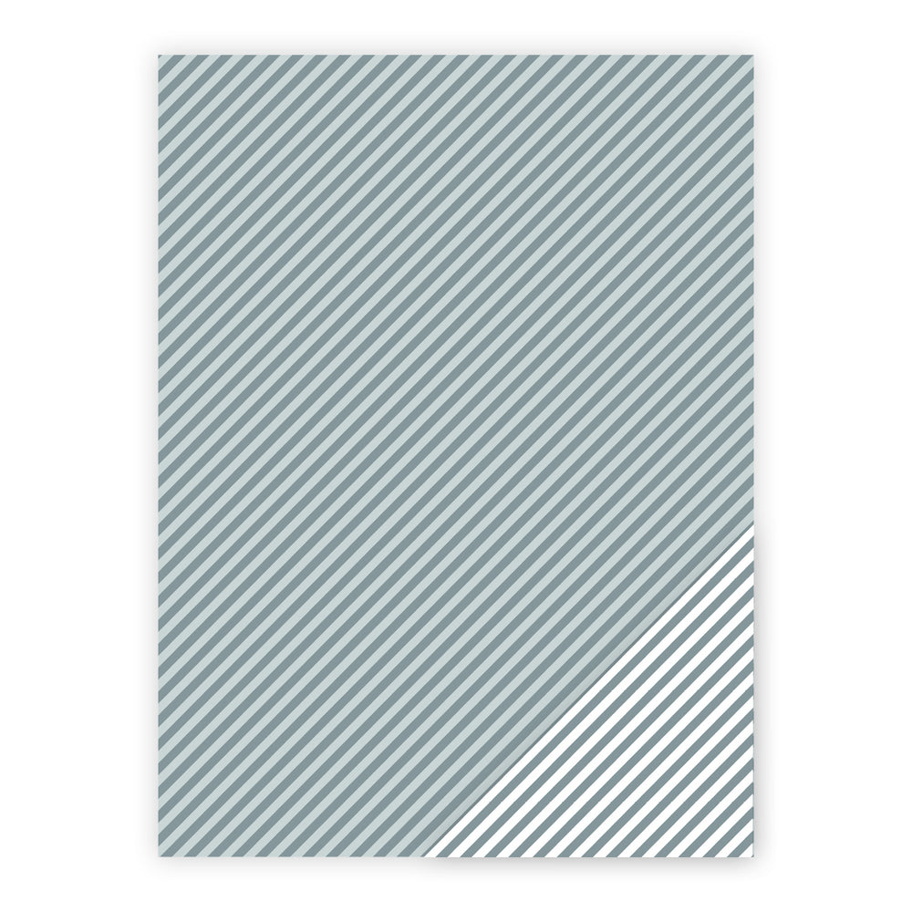Smagen af petrolium - Diagonale striber