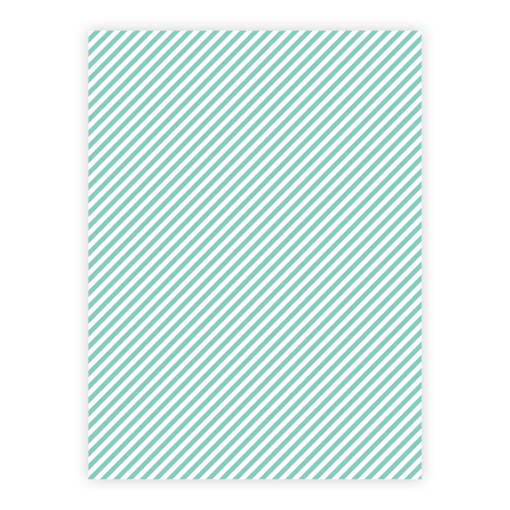 Smagen af mint - Diagonale striber