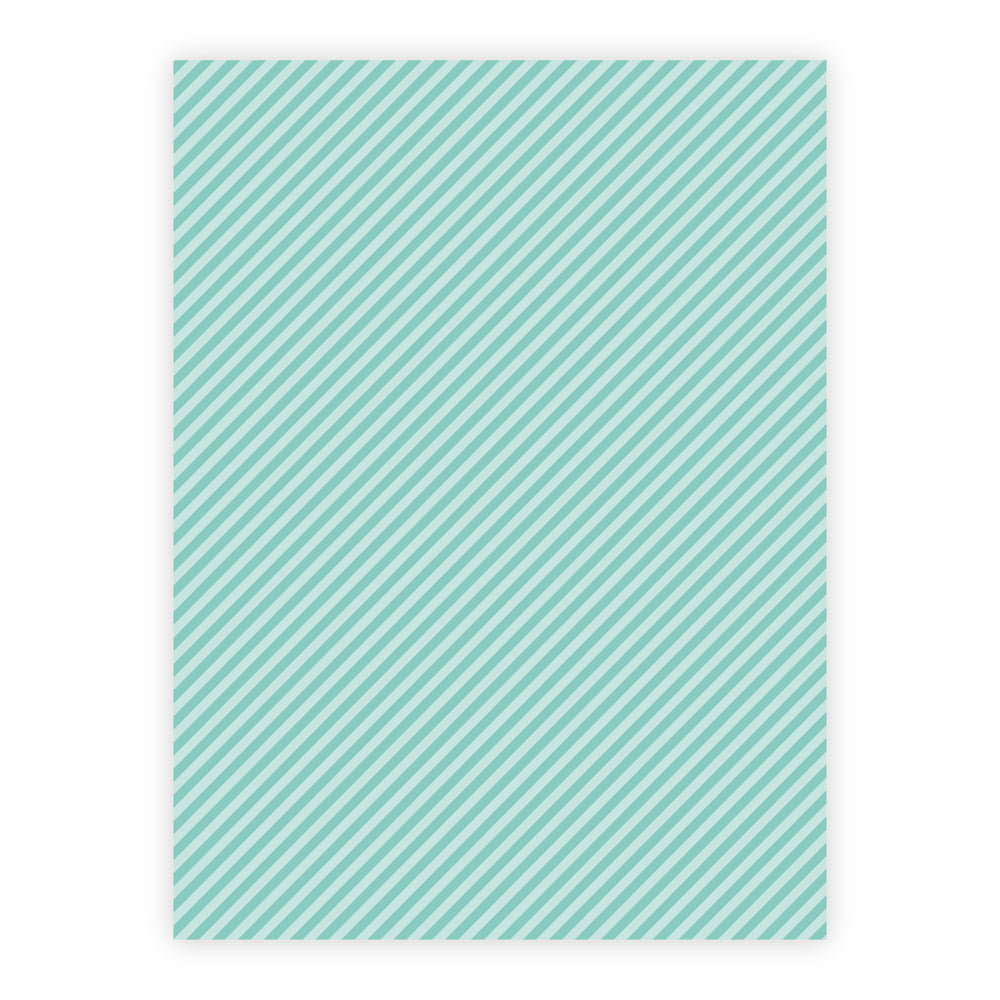 Smagen af mint - Diagonale striber