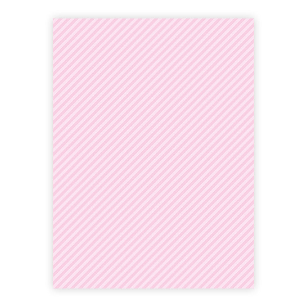 Smagen af candyfloss - Diagonale striber