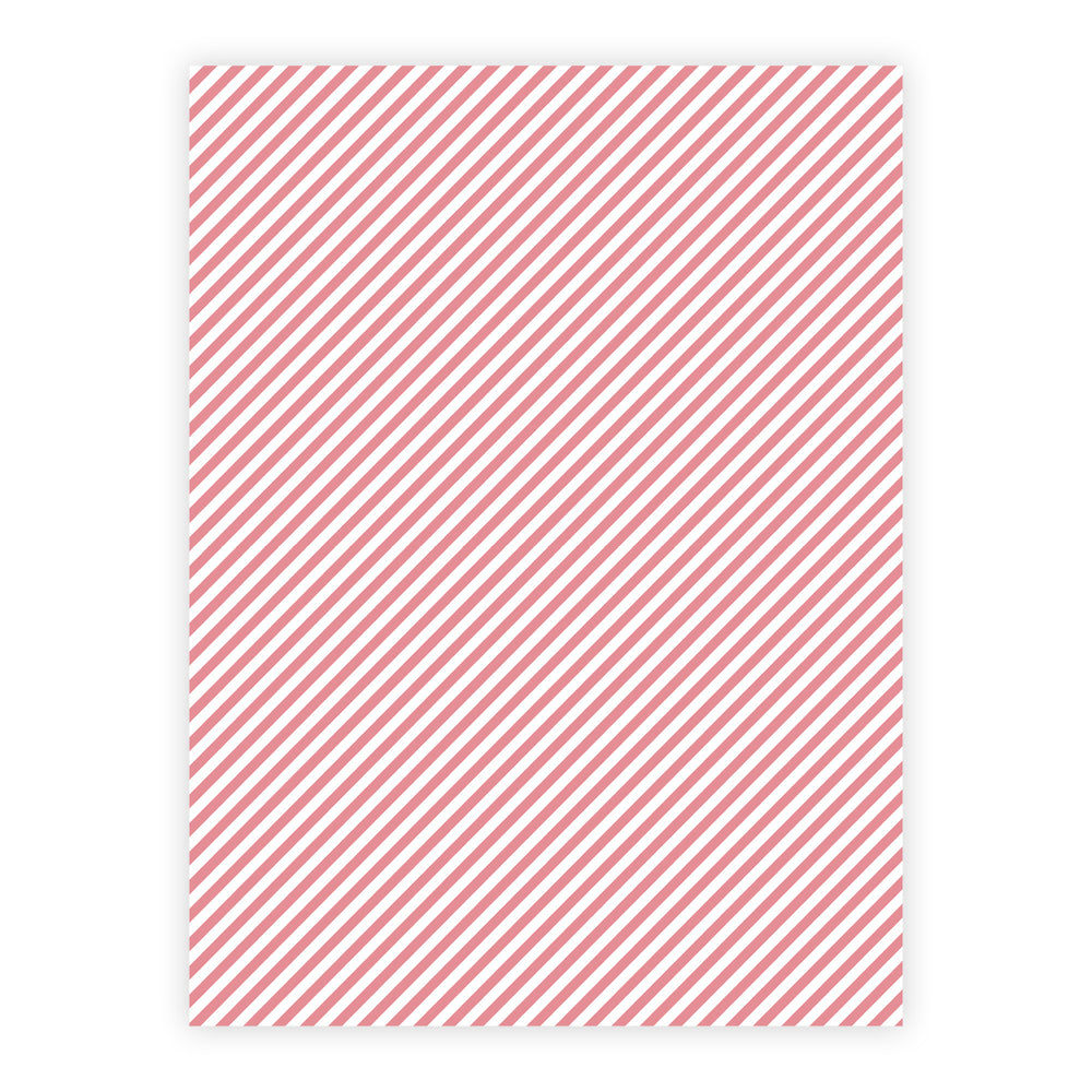 Smagen af rose - Diagonale striber