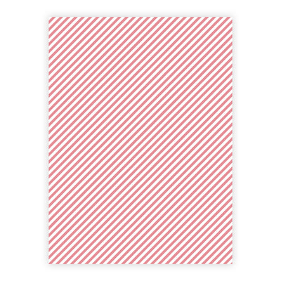 Smagen af rose - Diagonale striber