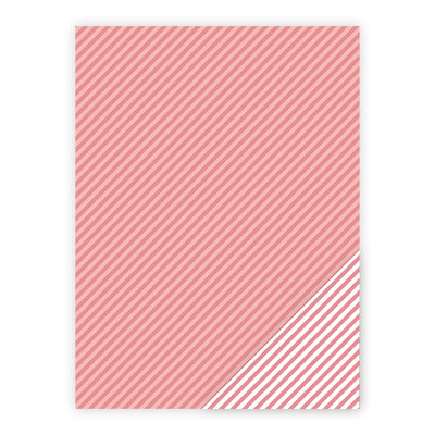 Smagen af rose - Diagonale striber