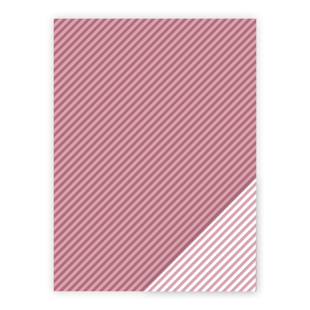 Smagen af pæoner - Diagonale striber