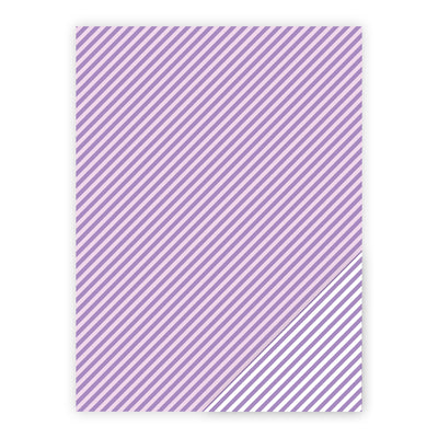 Smagen af lavendel - Diagonale striber