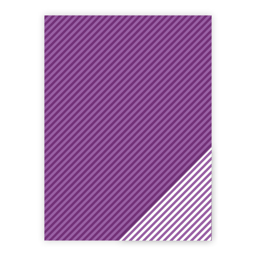Smagen af viol - Diagonale striber