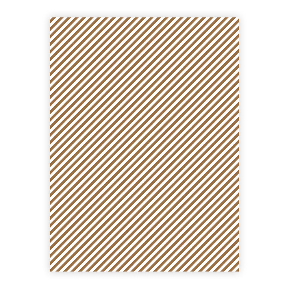 Smagen af chokolade - Diagonale striber