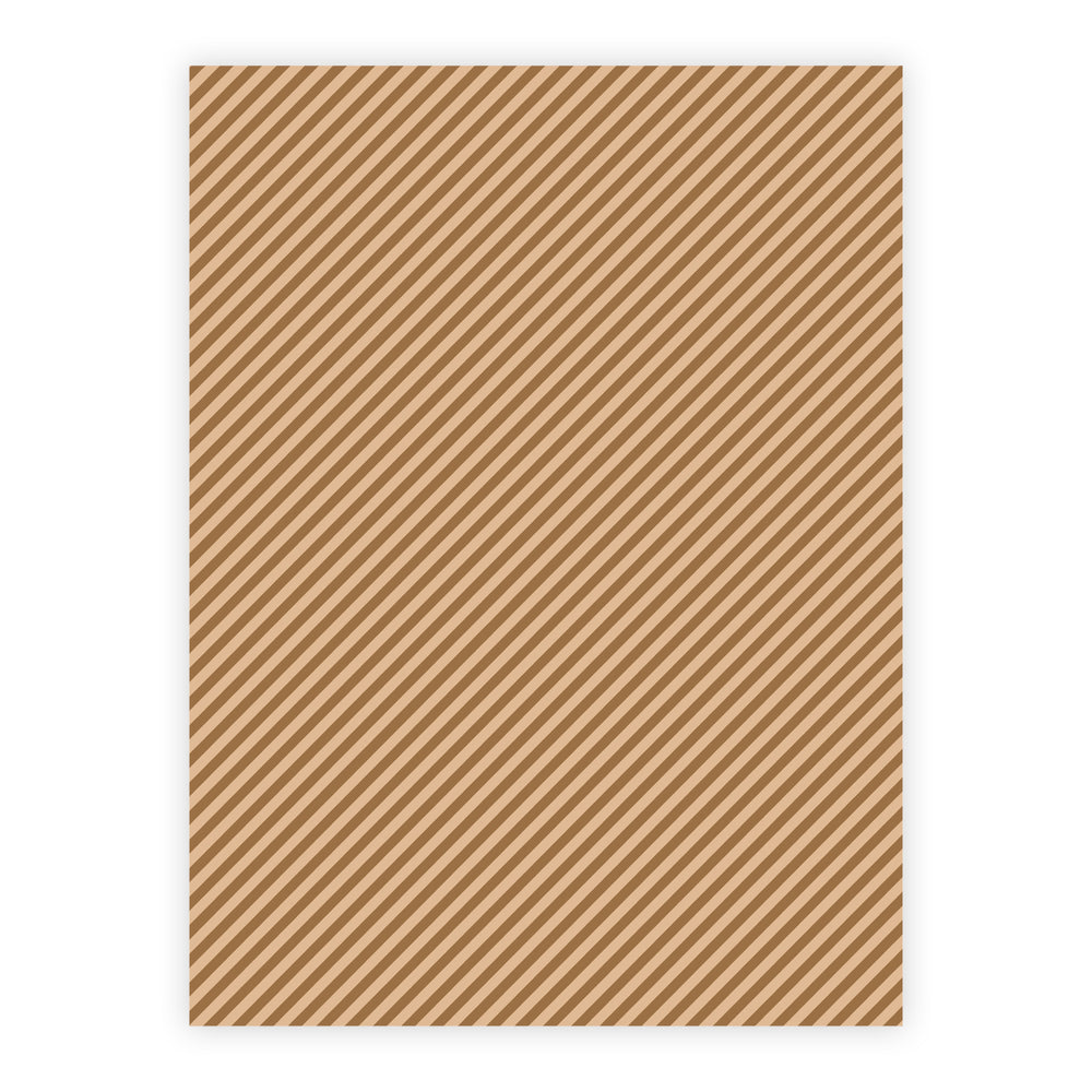 Smagen af chokolade - Diagonale striber