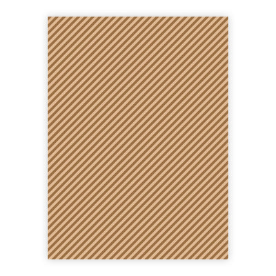 Smagen af chokolade - Diagonale striber