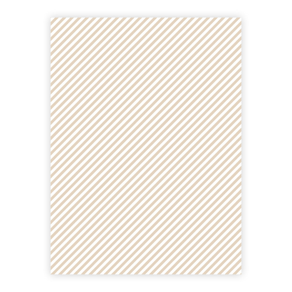 Smagen af vanilje - Diagonale striber