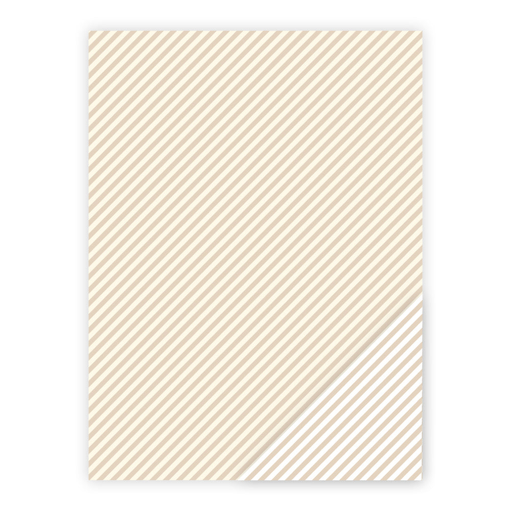 Smagen af vanilje - Diagonale striber