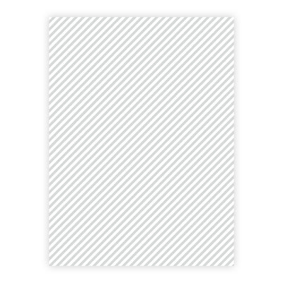 Smagen af mild lakrids - Diagonale striber