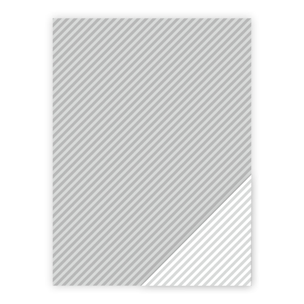 Smagen af mild lakrids - Diagonale striber