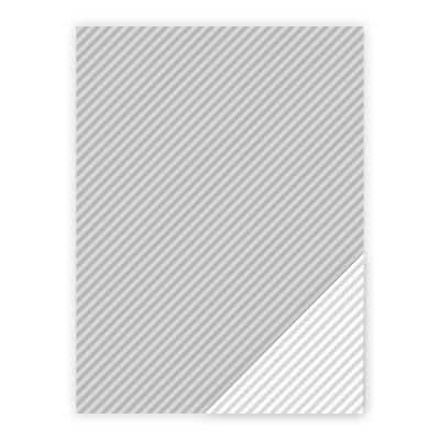 Smagen af mild lakrids - Diagonale striber