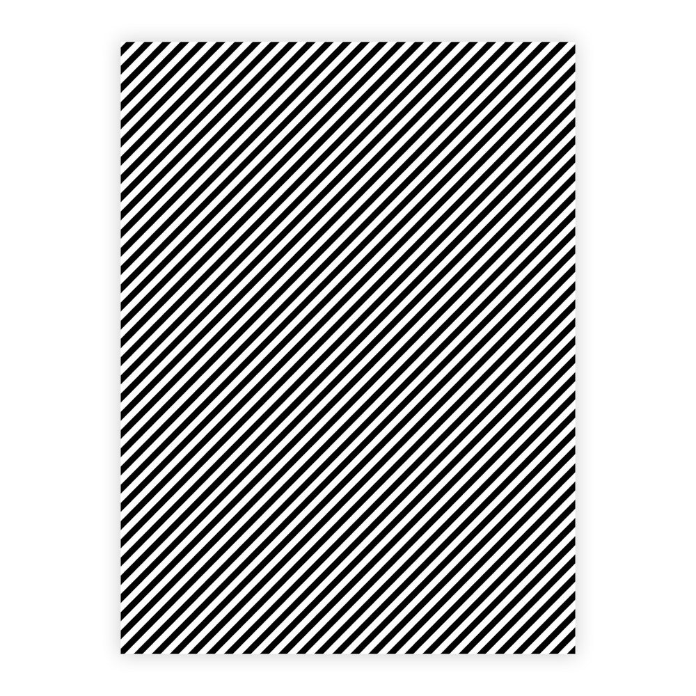 Smagen af lakrids - Diagonale striber
