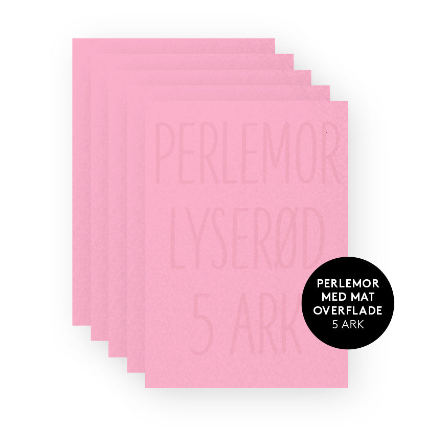 Perlemor Lyserød