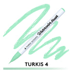 Watercolor brush - Turkis 4