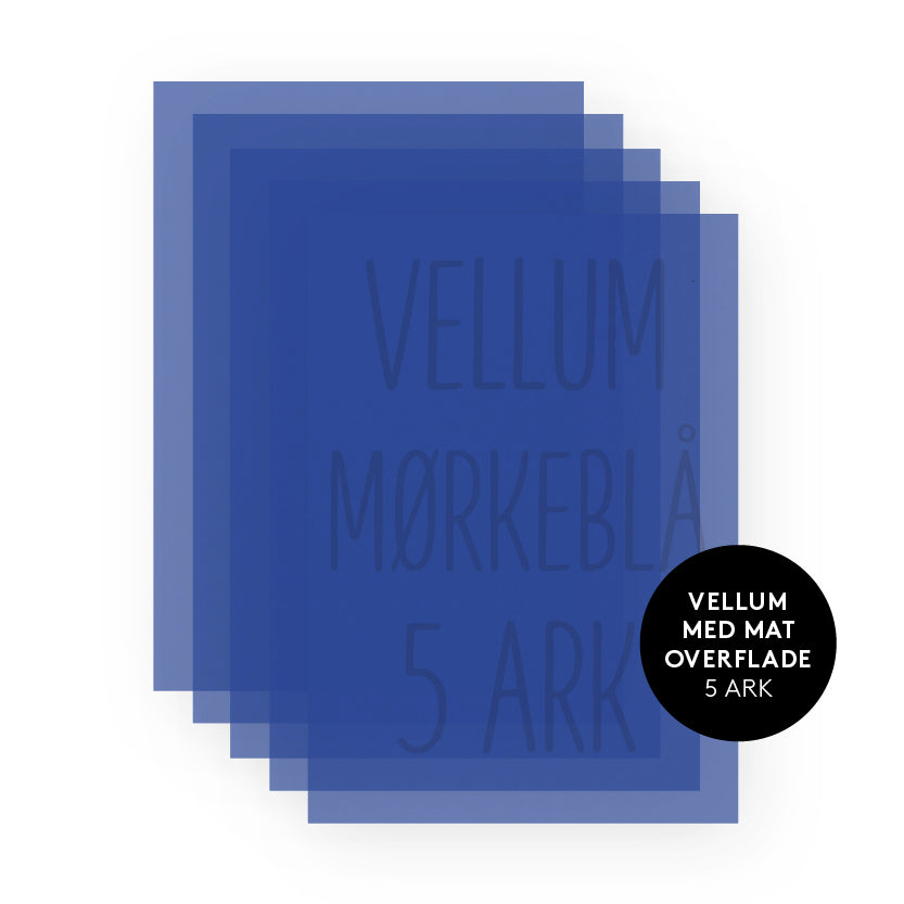 Vellum - mørkeblå