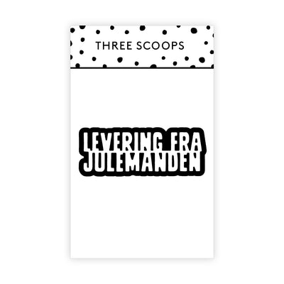 Levering fra julemanden die