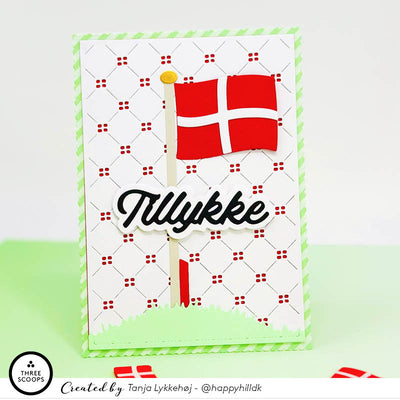 Flag baggrund die