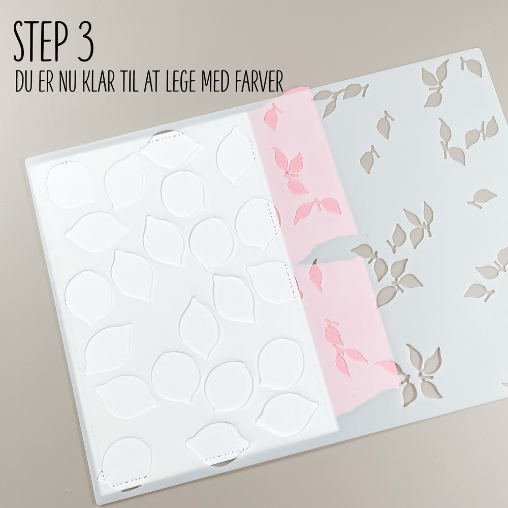 Startpakke Stencil og Oxide - Jordbær & Citron