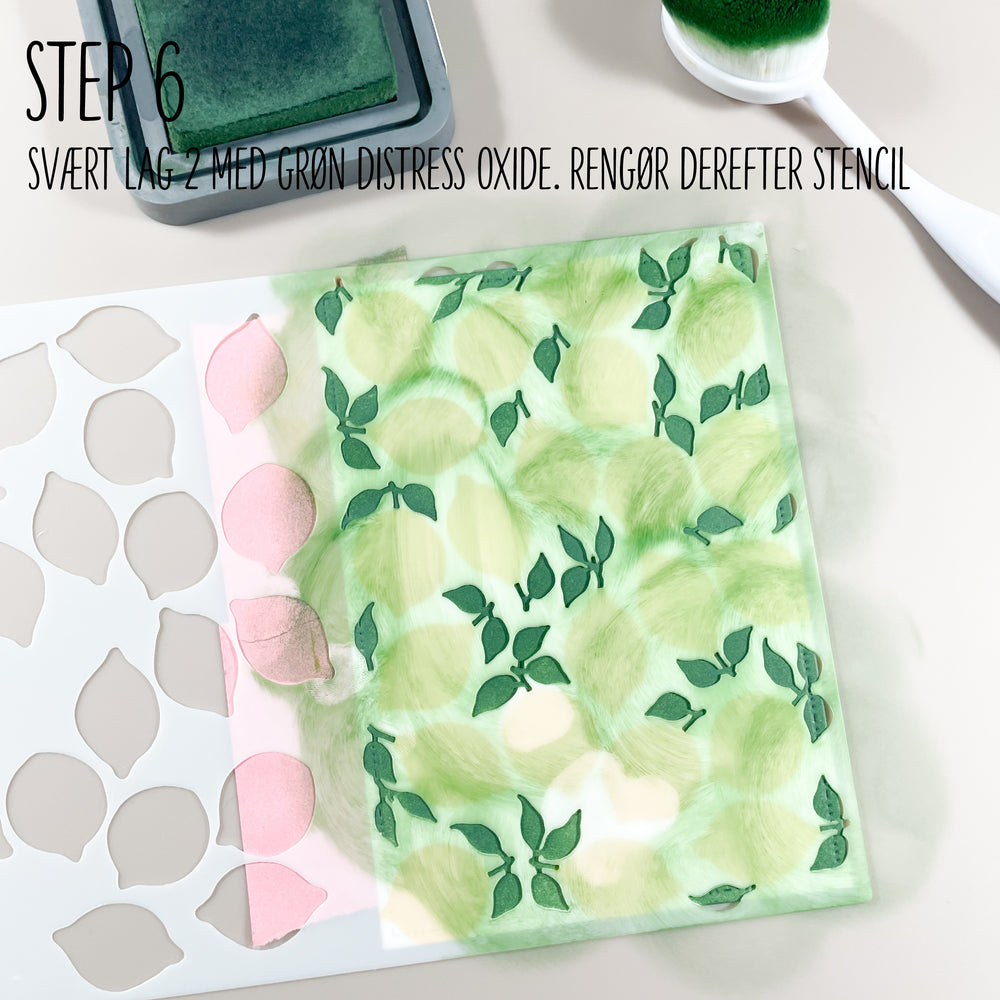 Startpakke Stencil og Oxide - Jordbær & Citron